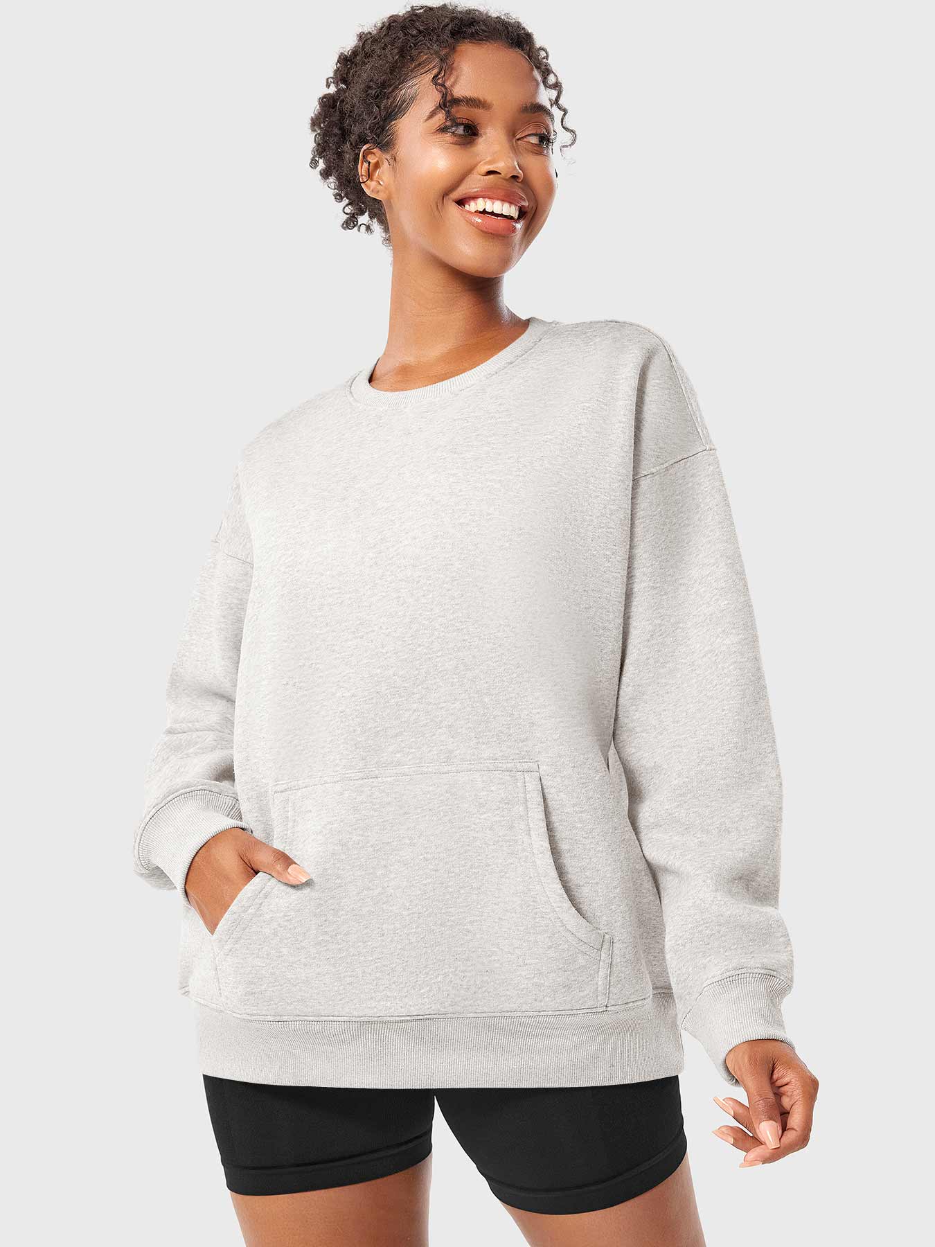 Lyne London™ | Oversized Fleece Sweatshirts