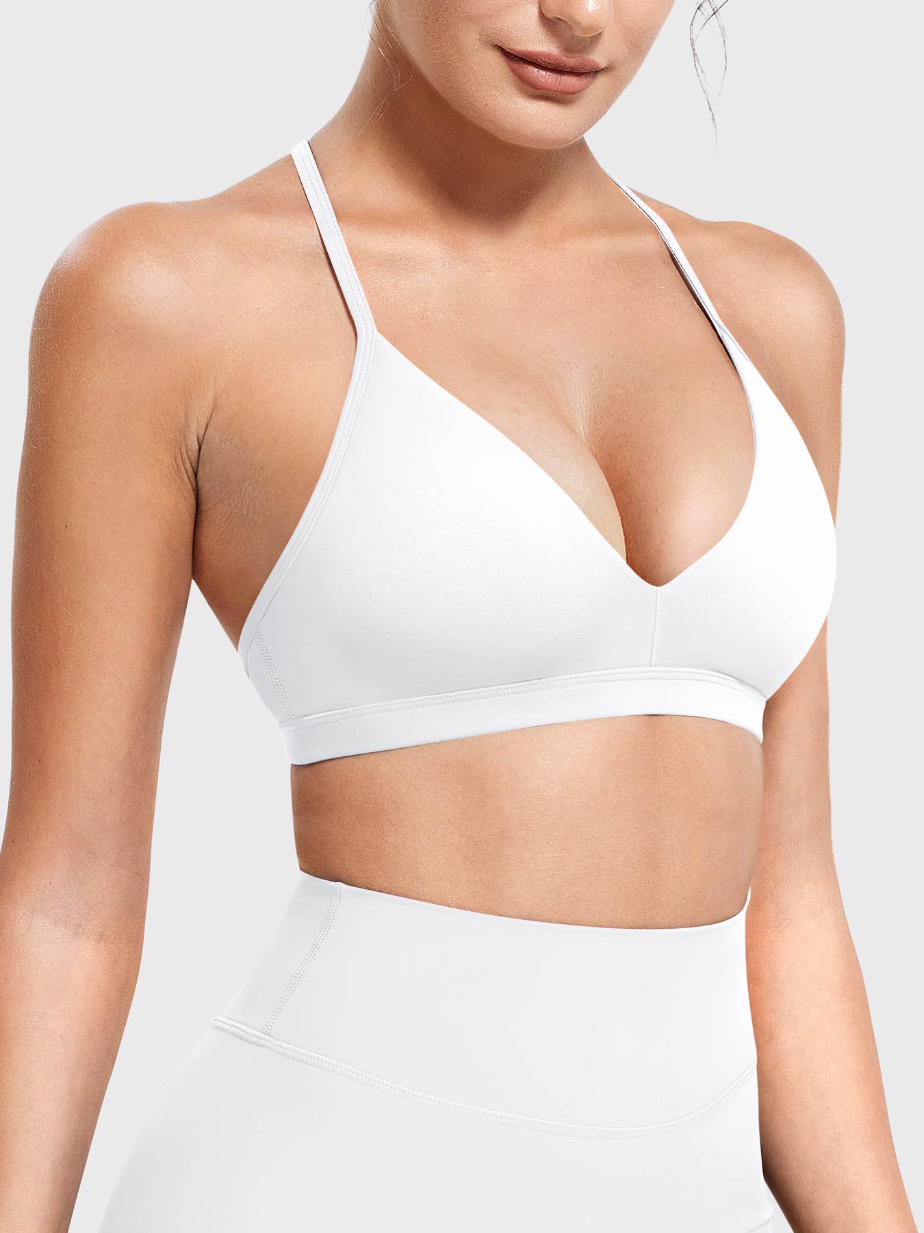 Lyne London™ | V Neck Sports Bra