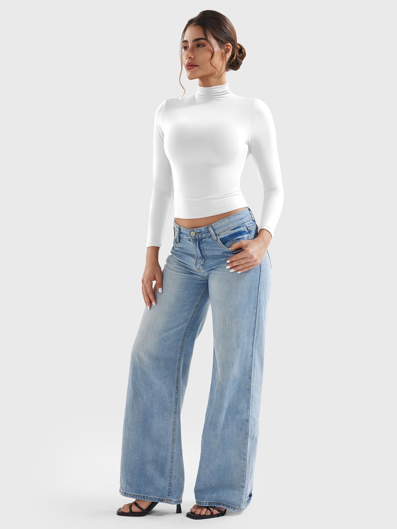 Lyne London™ | Turtle Neck Long Sleeves Shirts