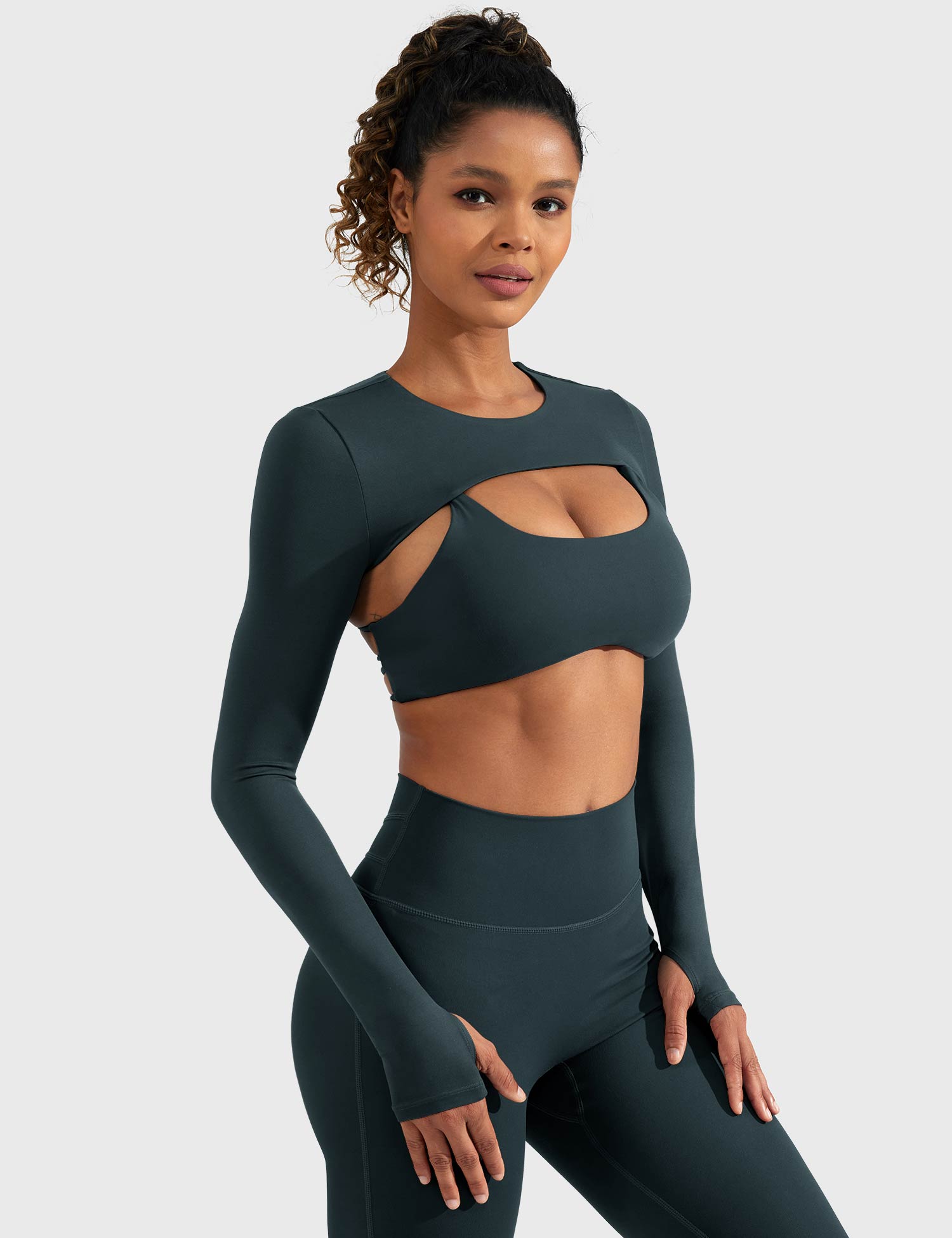 Lyne London™ | Long Sleeve Bolero Shrug