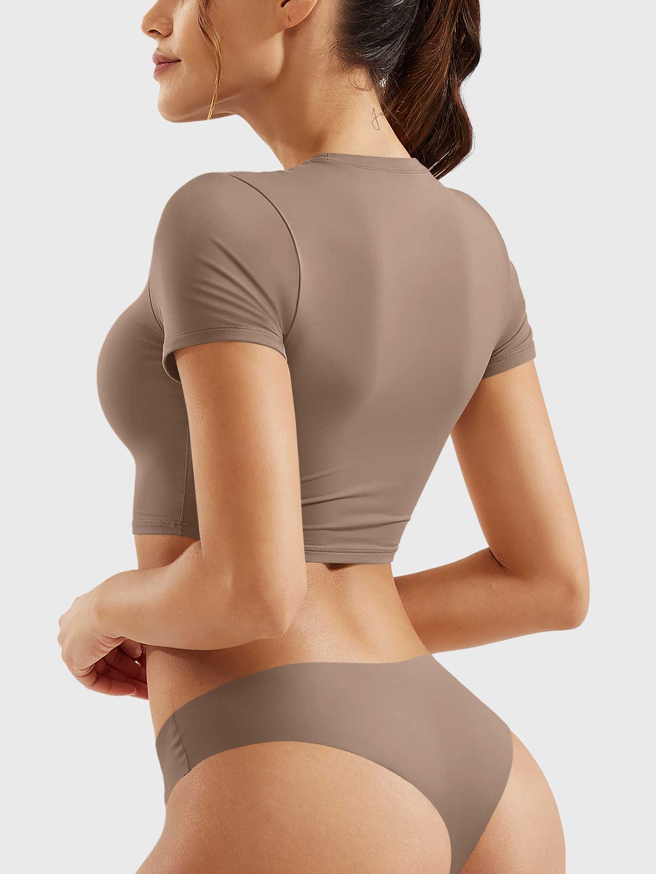 Lyne London™ | Short Sleeves Crop Top