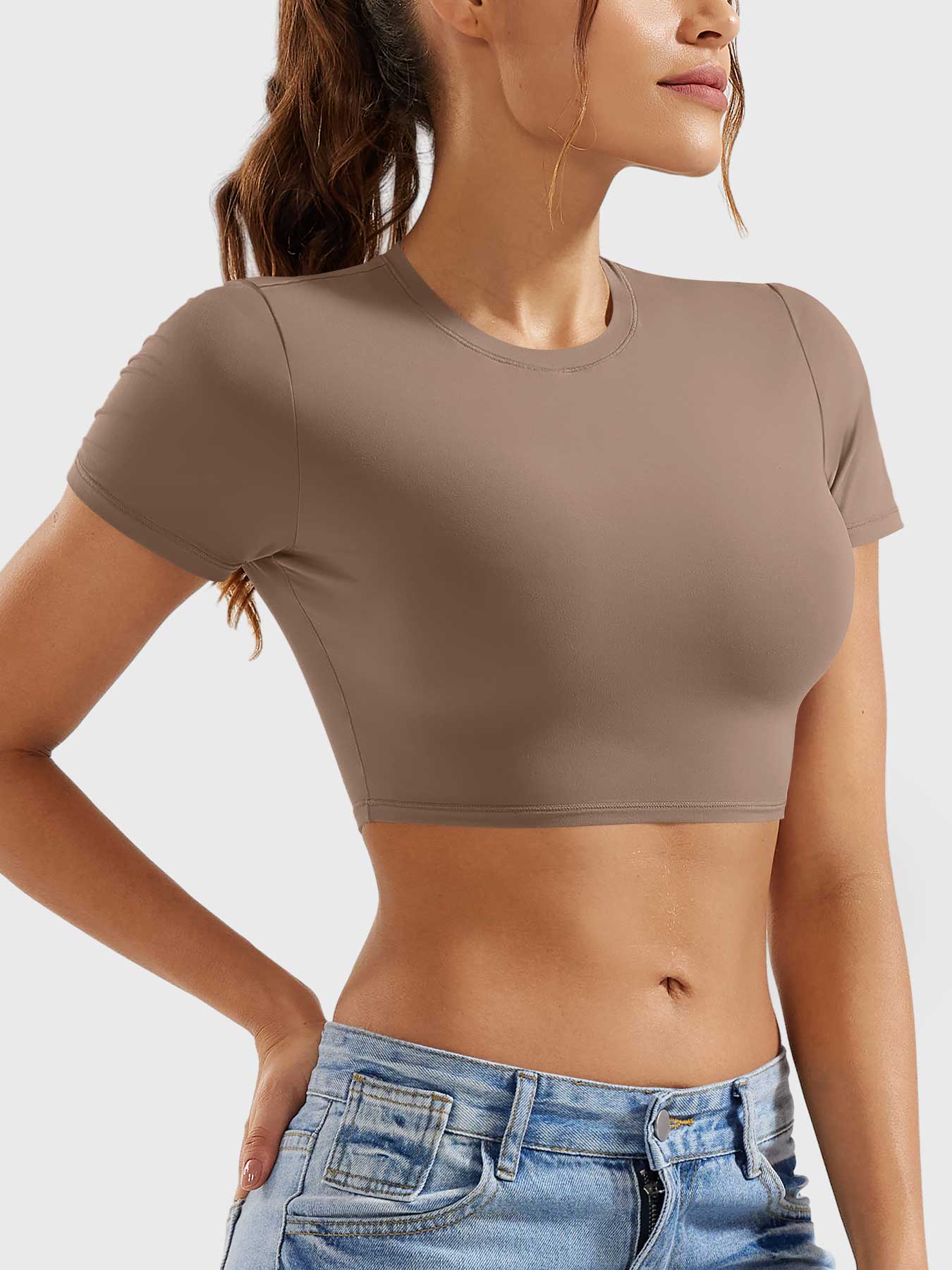 Lyne London™ | Short Sleeves Crop Top