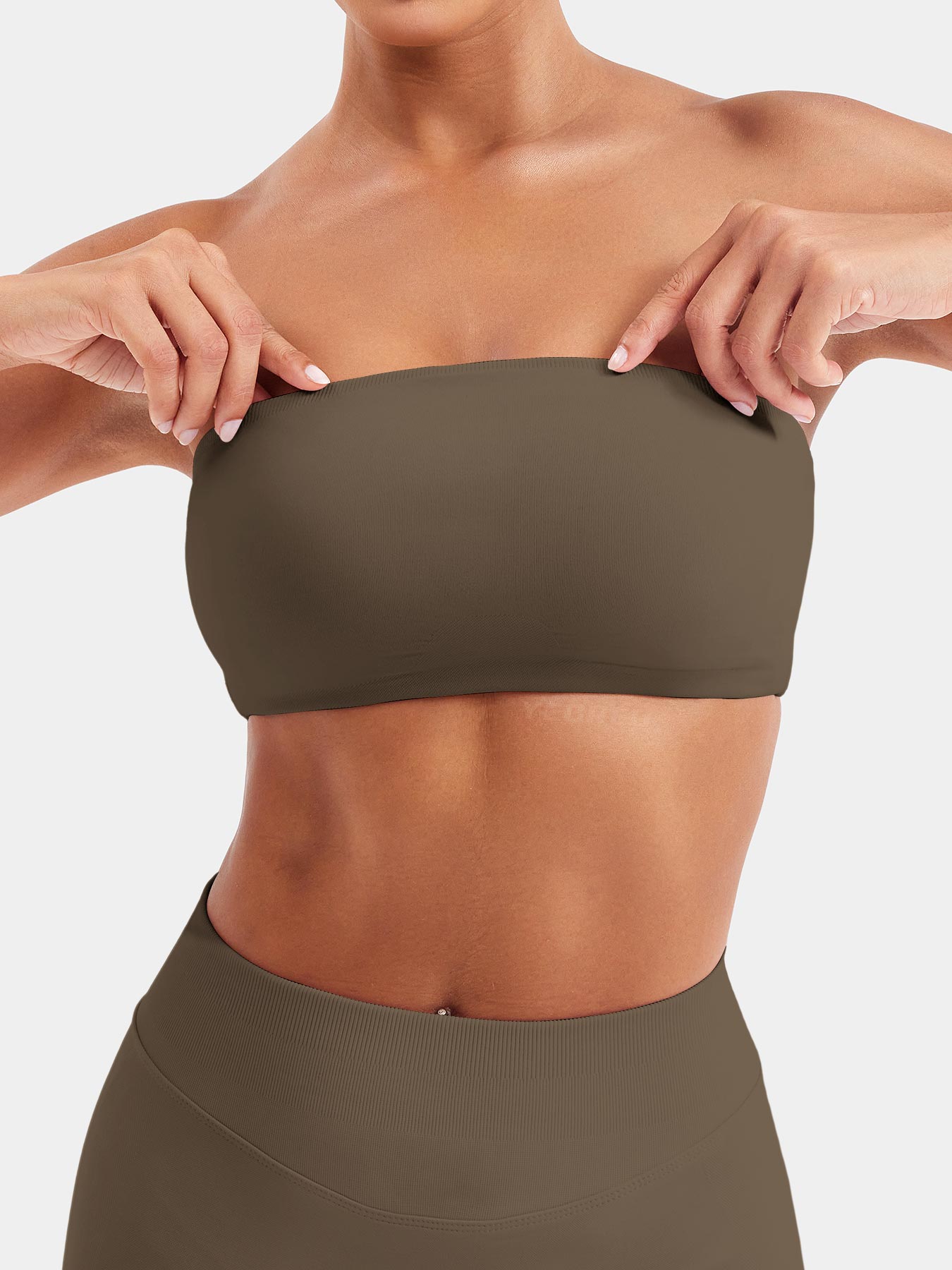 Lyne London™ | Seamless Bandeau Sports Bra