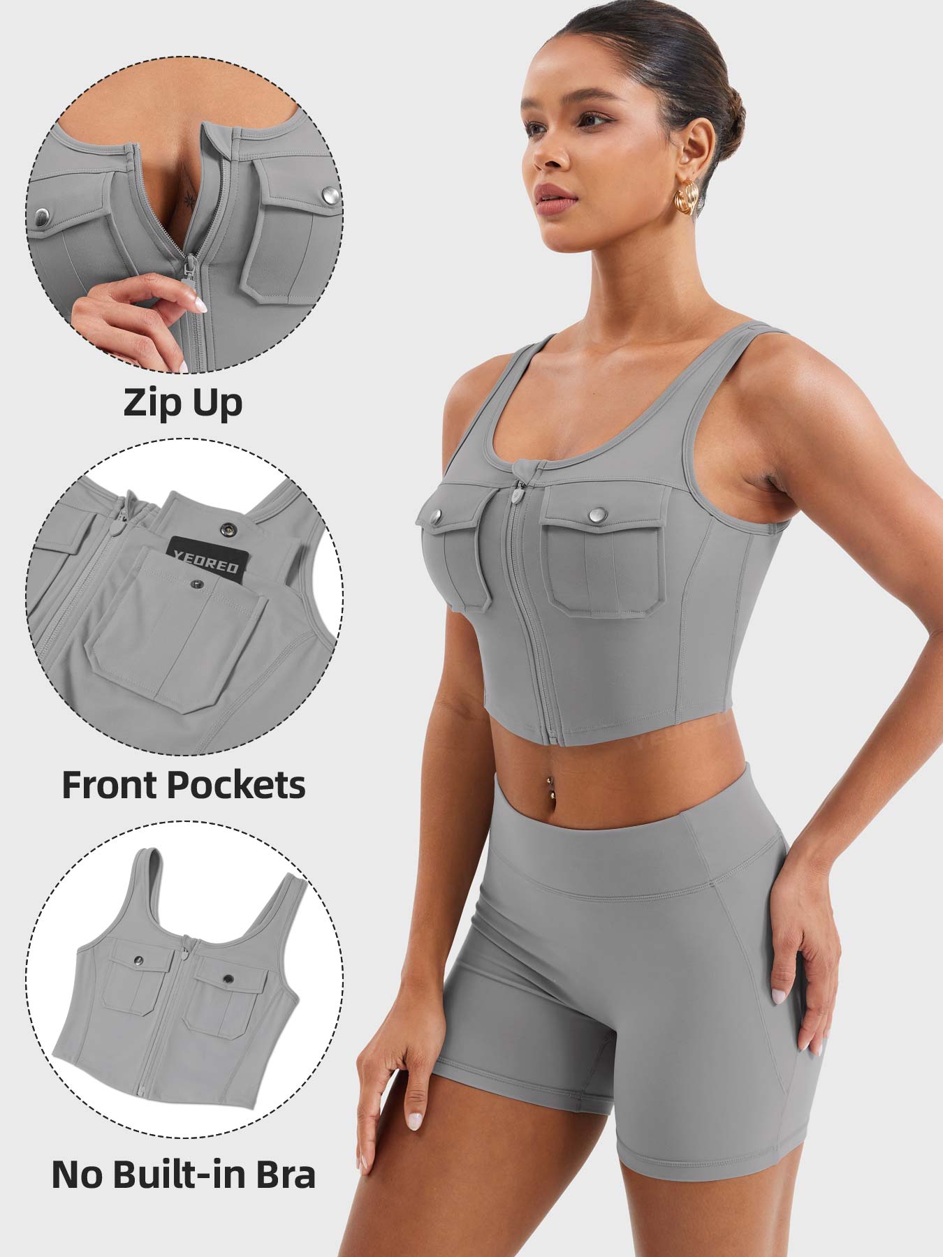 Lyne London™ | Cargo Crop Tank