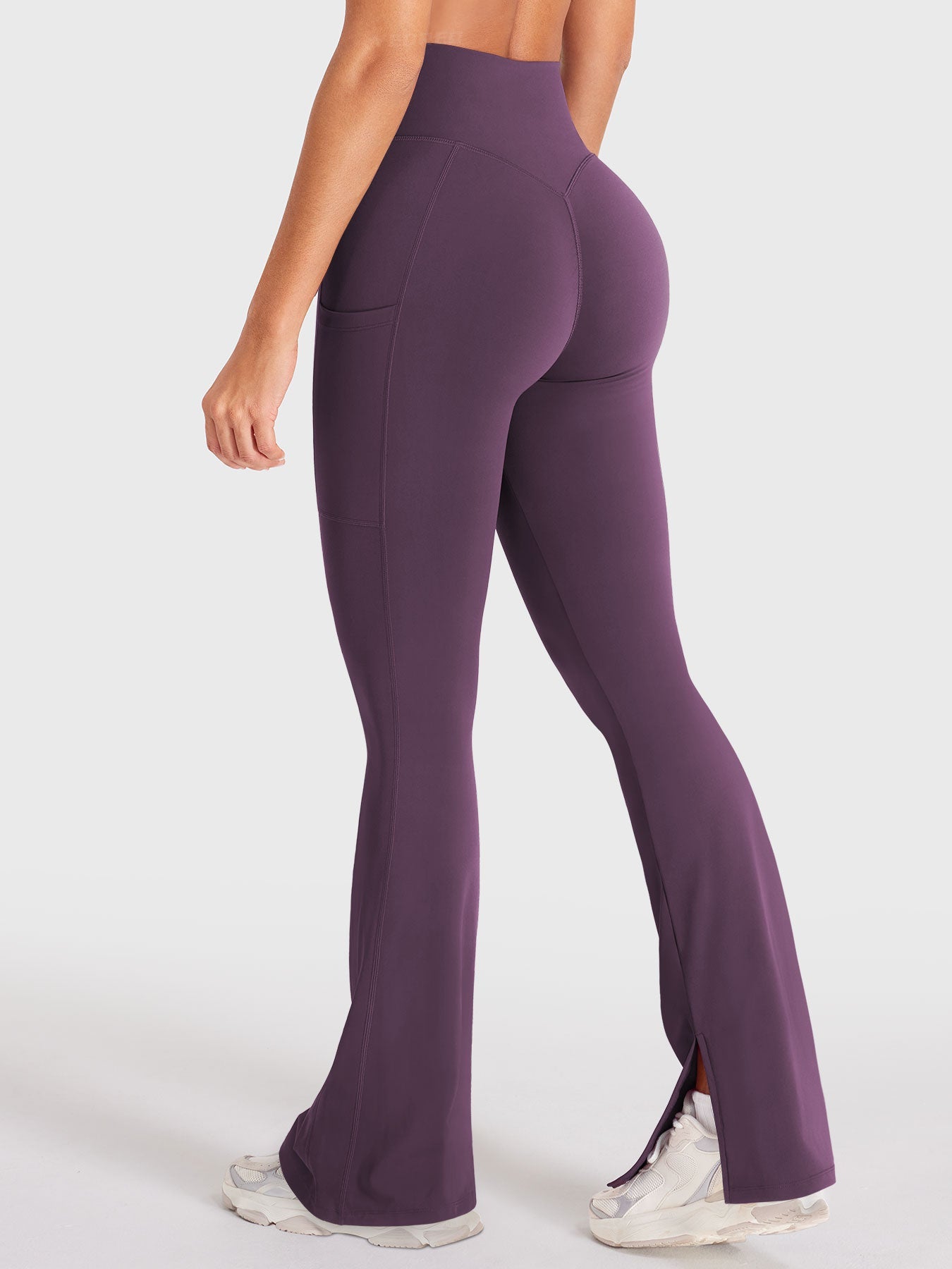 Lyne London™ | Split Hem Leggings with Side Pockets