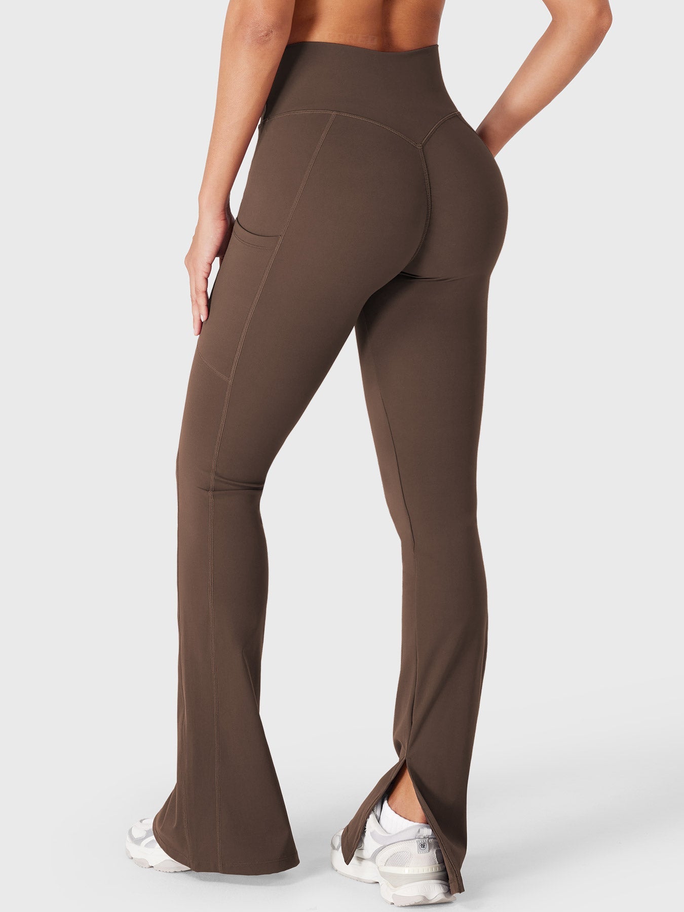Lyne London™ | Split Hem Leggings with Side Pockets
