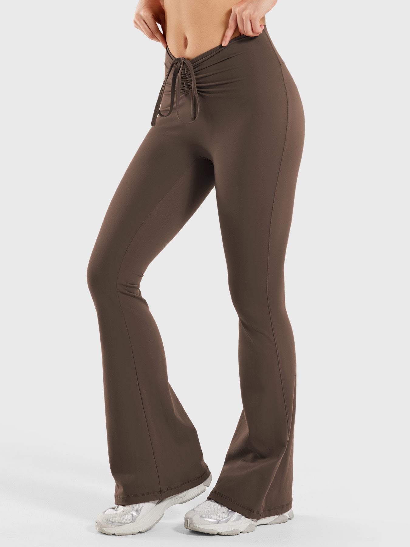 Lyne London™ | Drawstring Flare Leggings