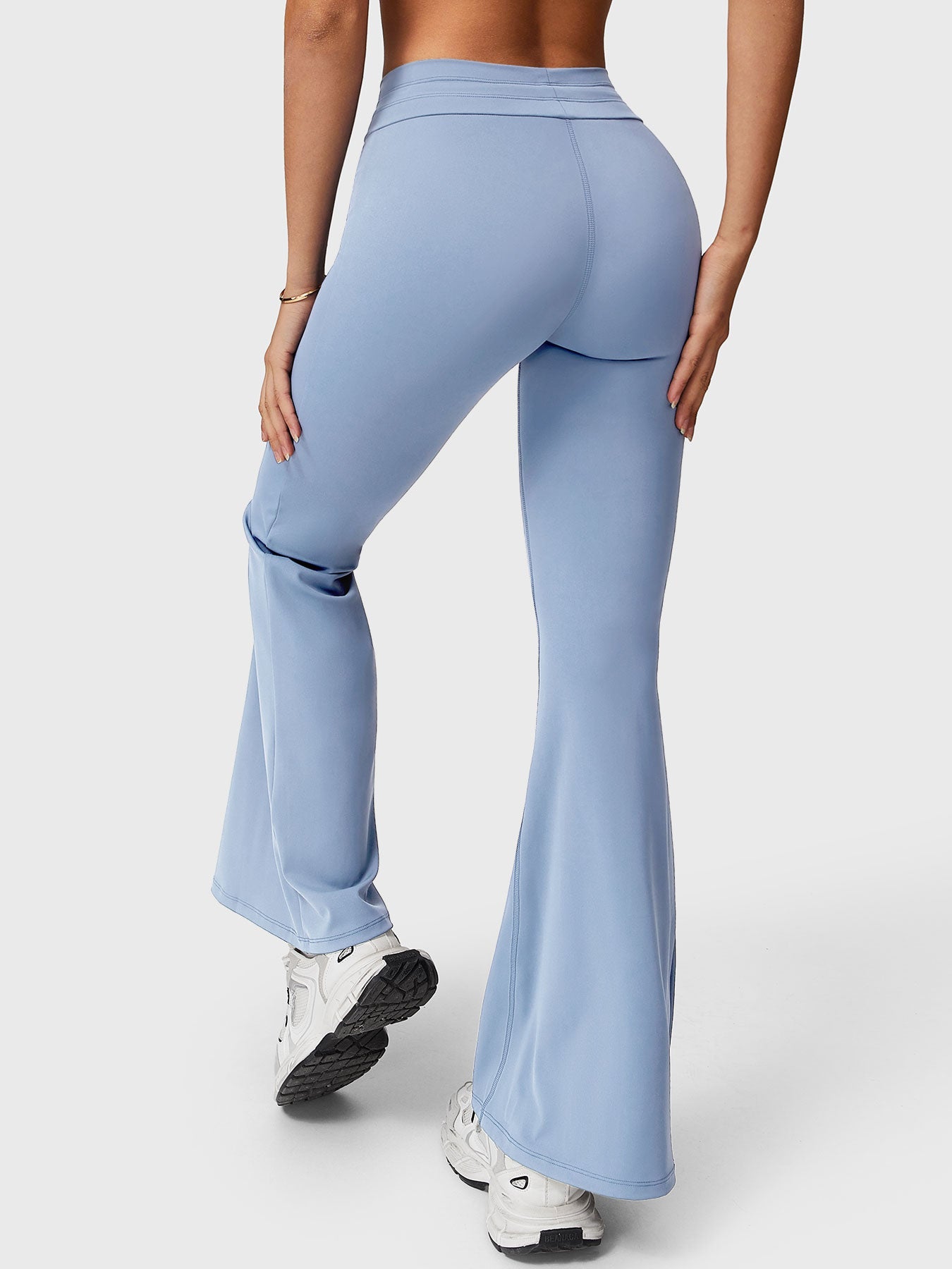 Lyne London™ | Drawstring Flare Leggings