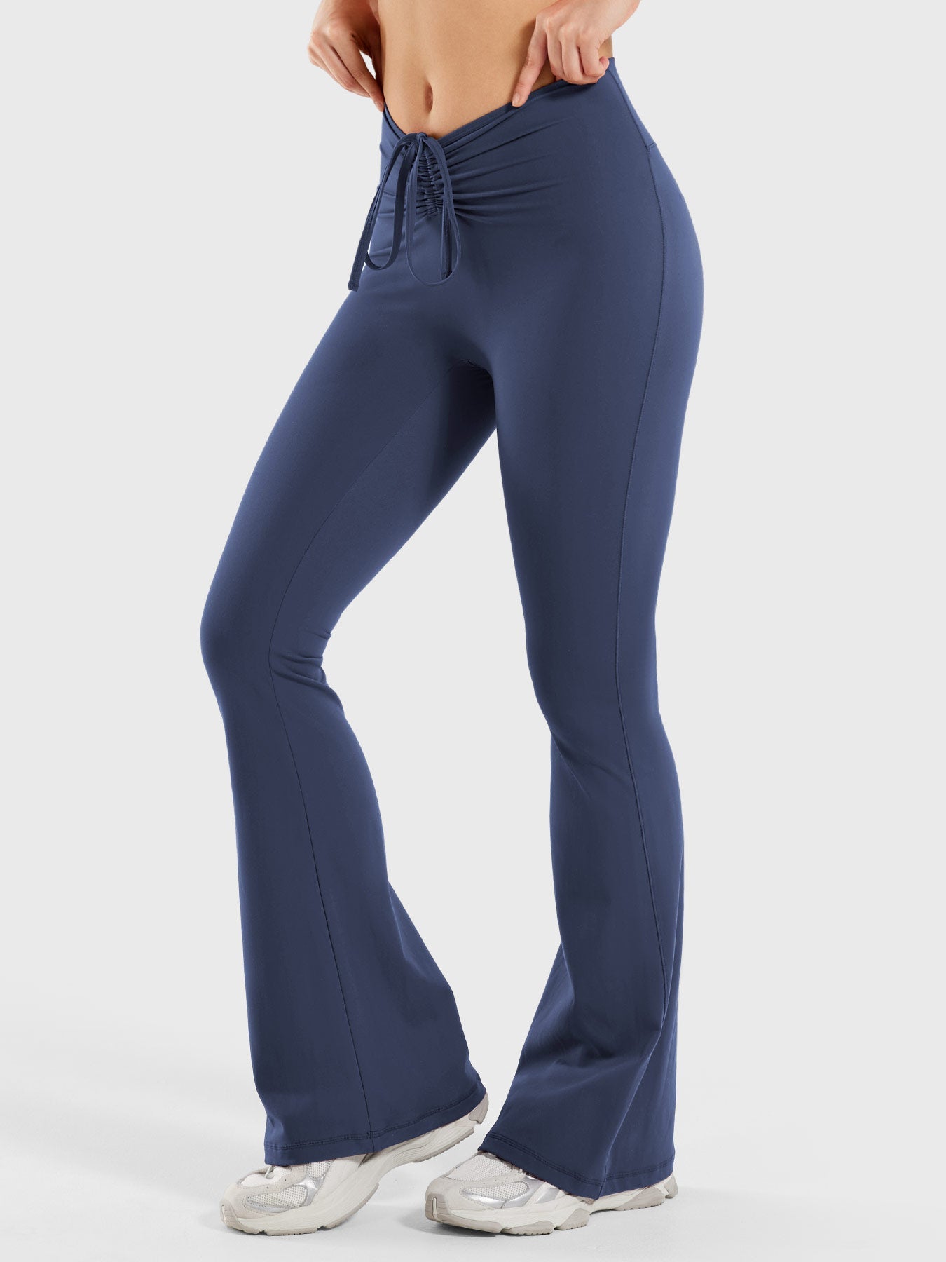 Lyne London™ | Drawstring Flare Leggings