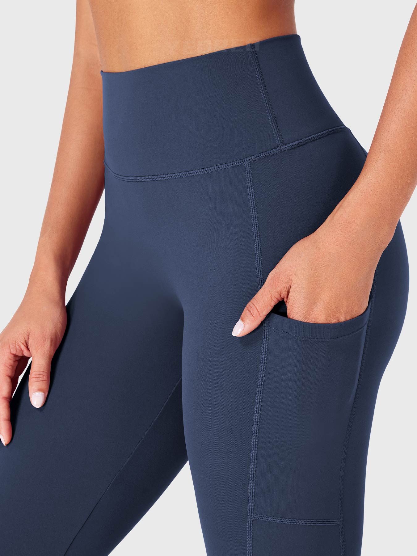 Lyne London™ | Split Hem Leggings with Side Pockets
