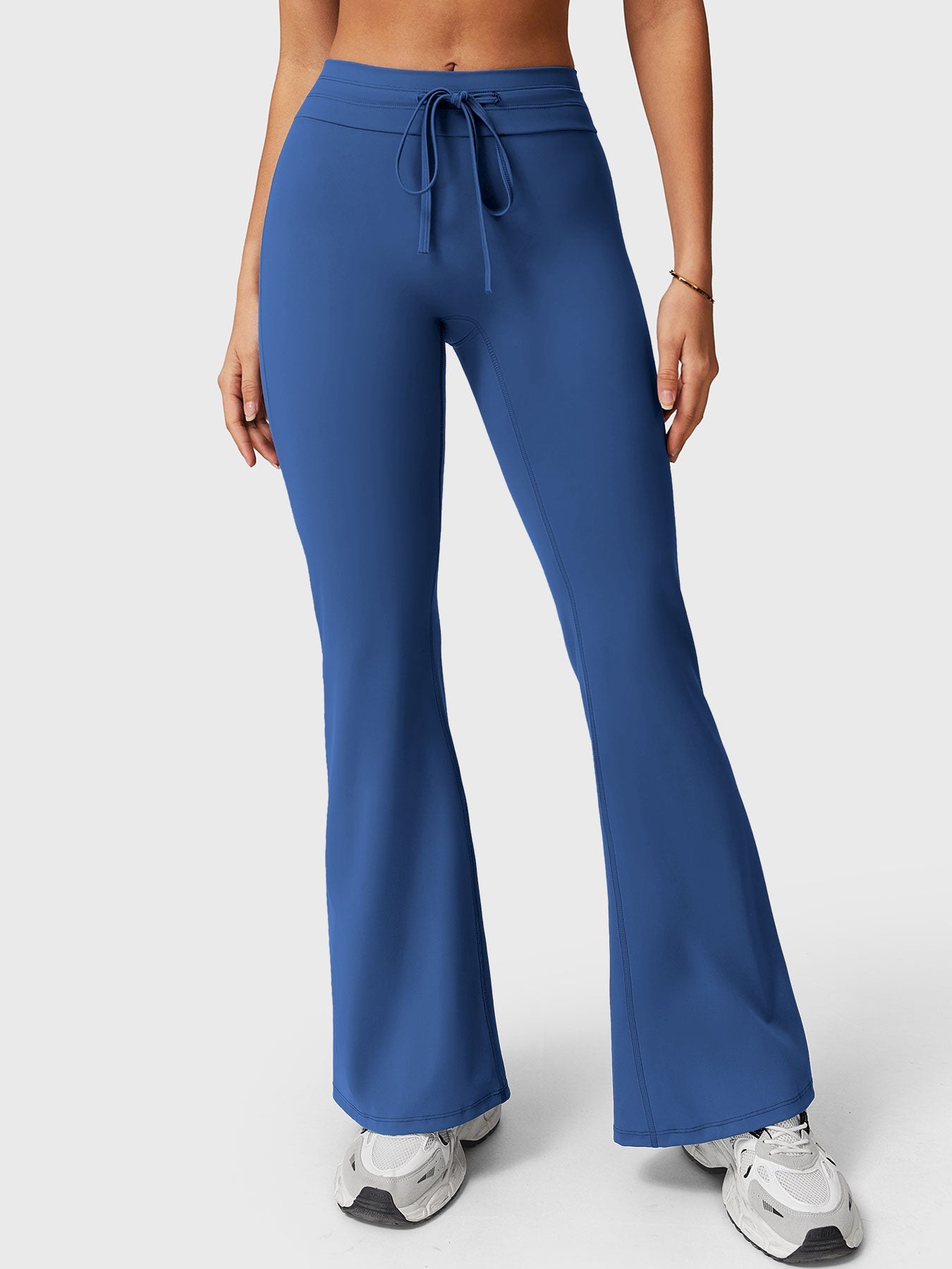 Lyne London™ | Drawstring Flare Leggings