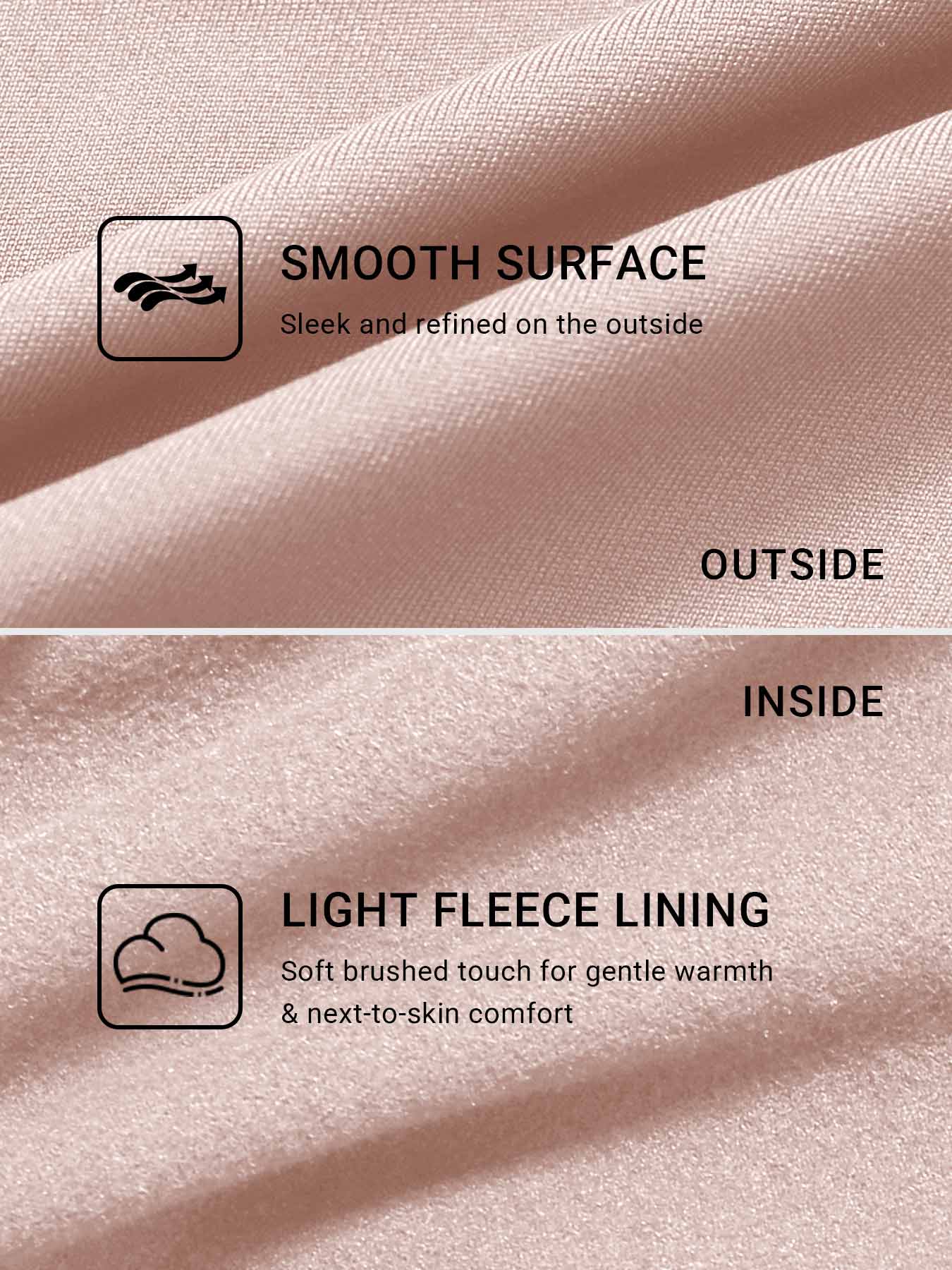 Lyne London™ | Fleece Straight Leg Leggings