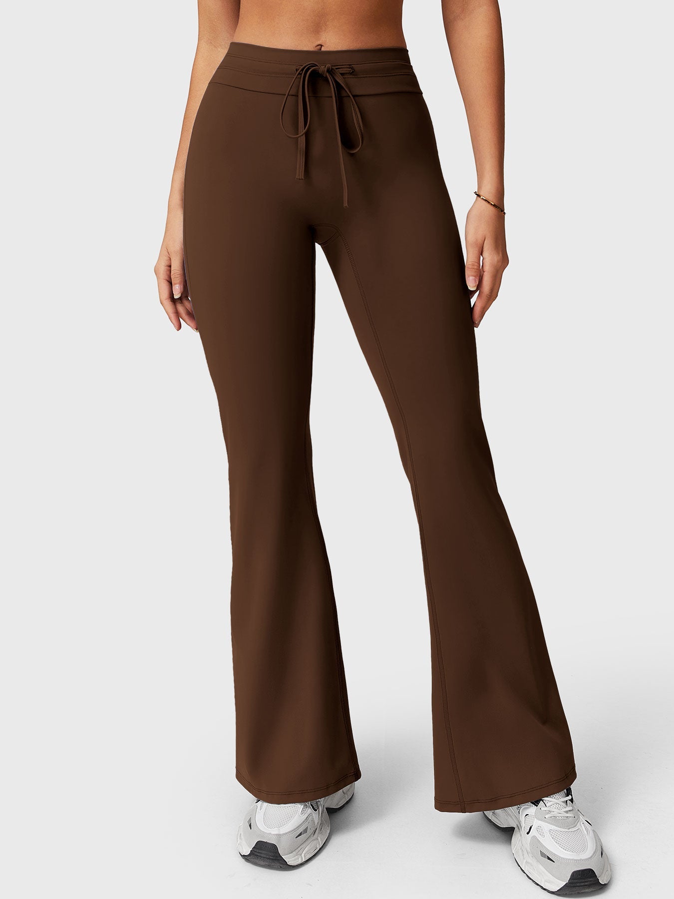 Lyne London™ | Drawstring Flare Leggings