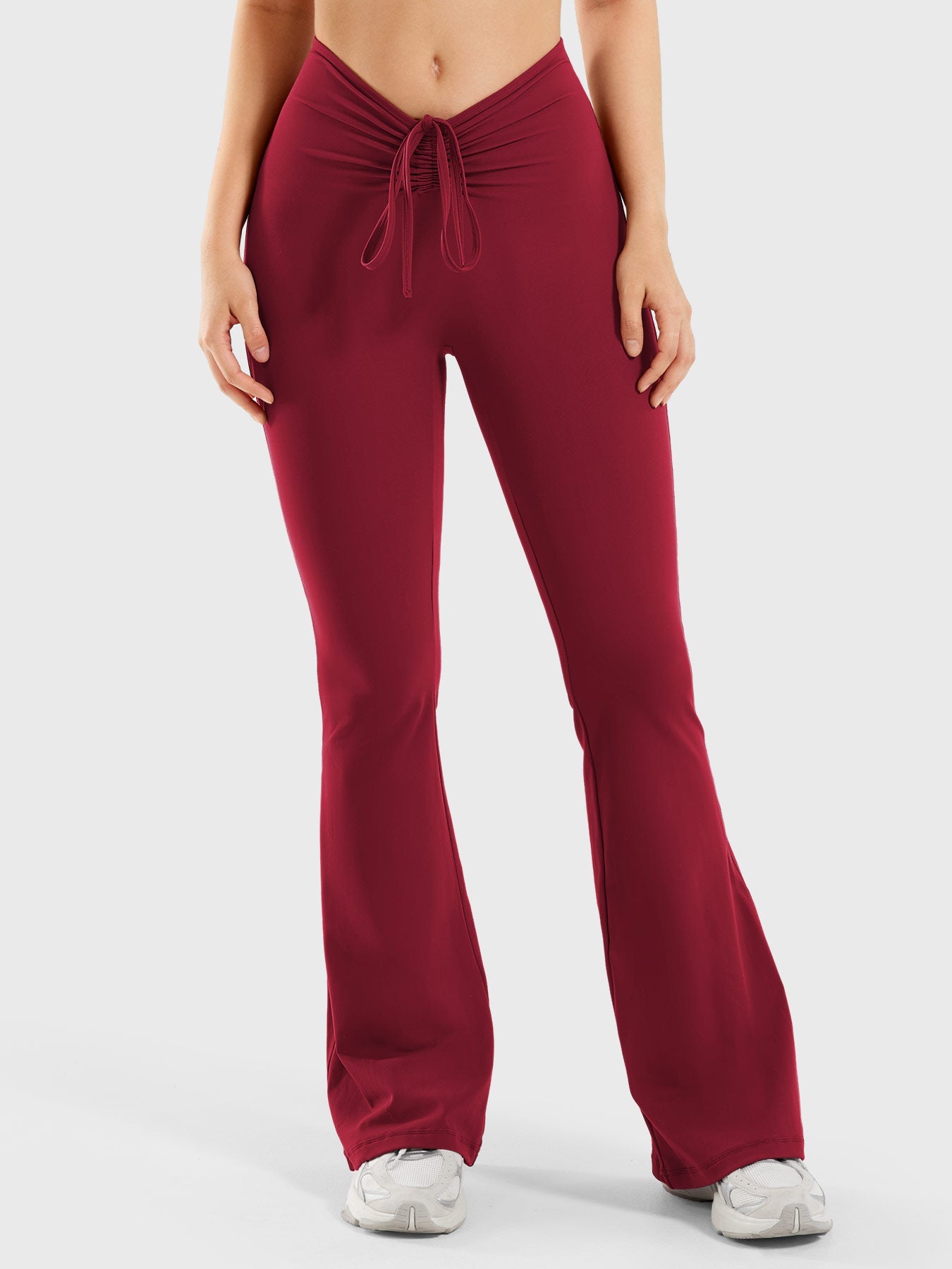 Lyne London™ | Drawstring Flare Leggings