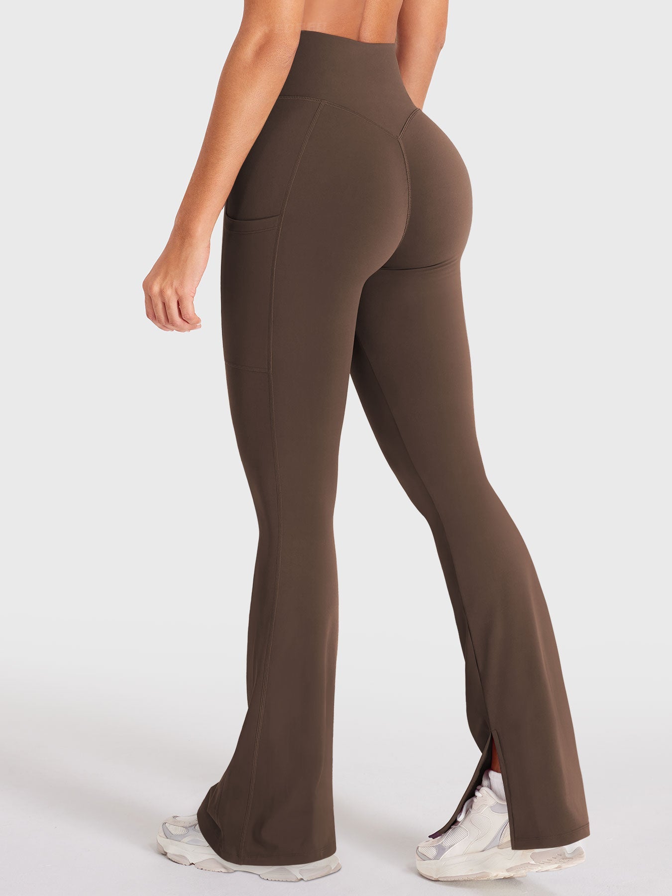 Lyne London™ | Split Hem Leggings with Side Pockets
