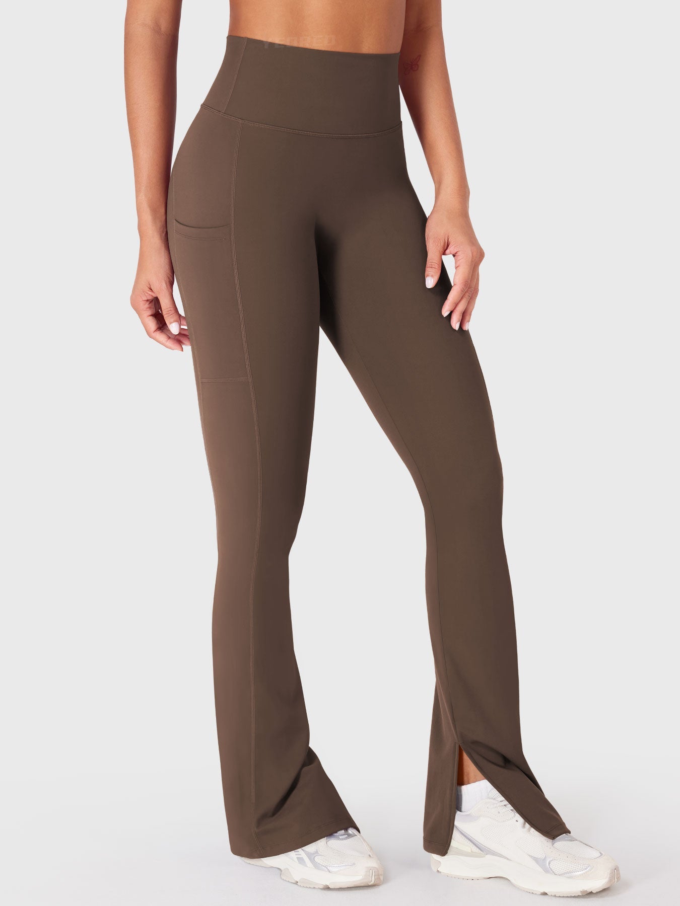 Lyne London™ | Split Hem Leggings with Side Pockets