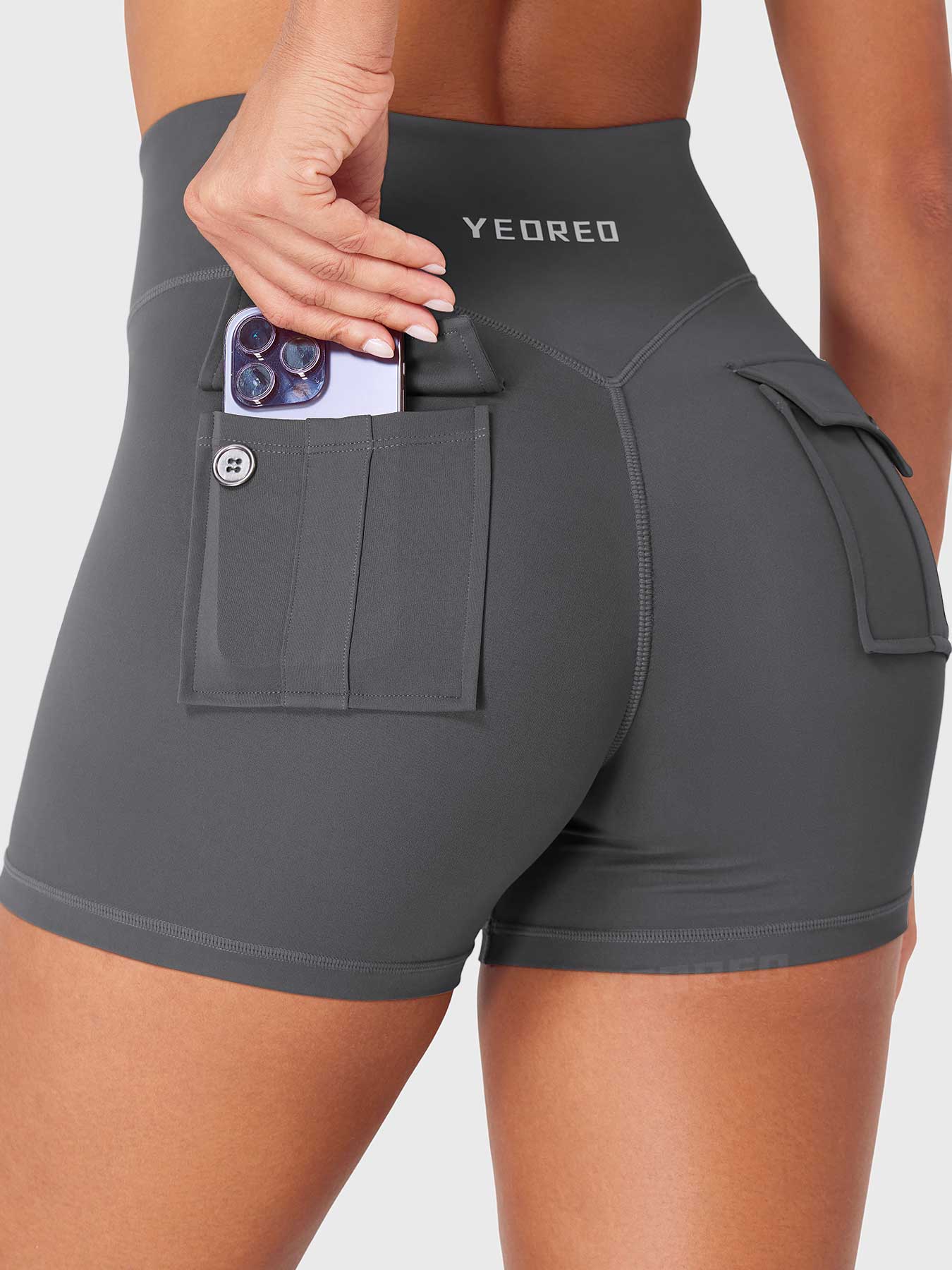 Lyne London™ | Zip Front Core Shorts
